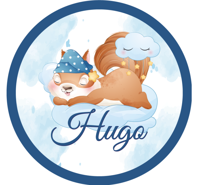 Posavasos frikis ardilla relajándose soñando - TenVinilo