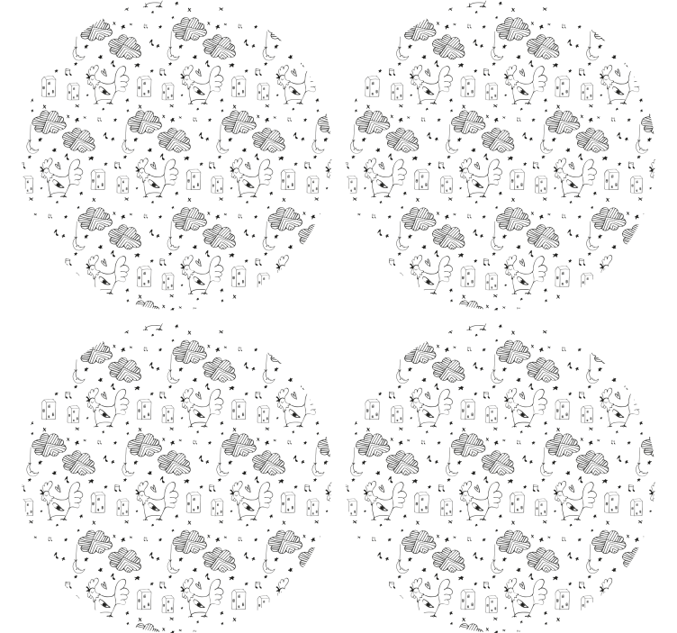 Posavasos personalizable motivo encantador de granja - TenVinilo