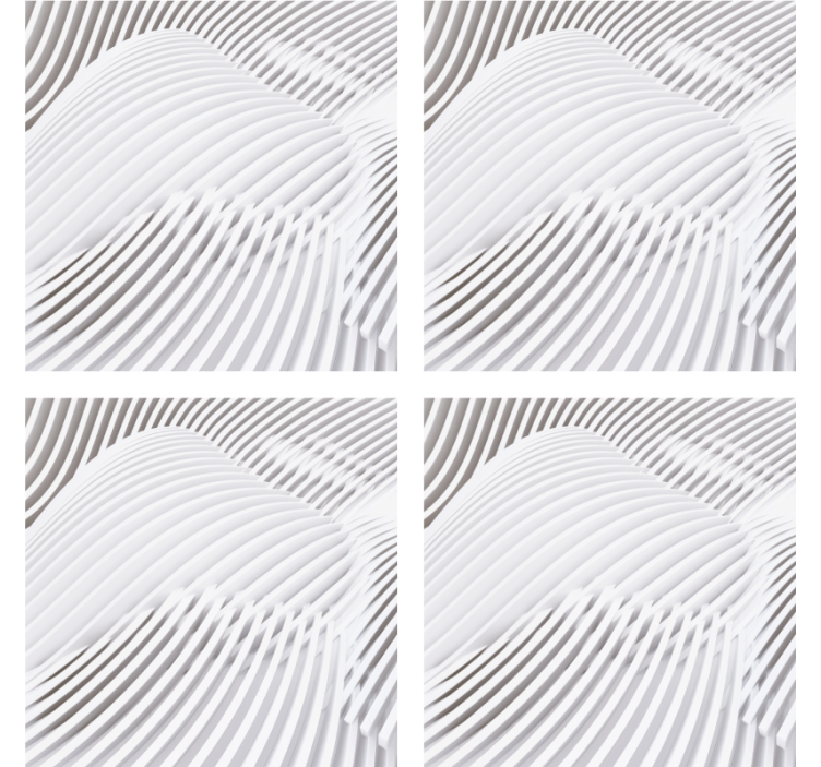 Posavasos superficie ondulada en capas - TenVinilo