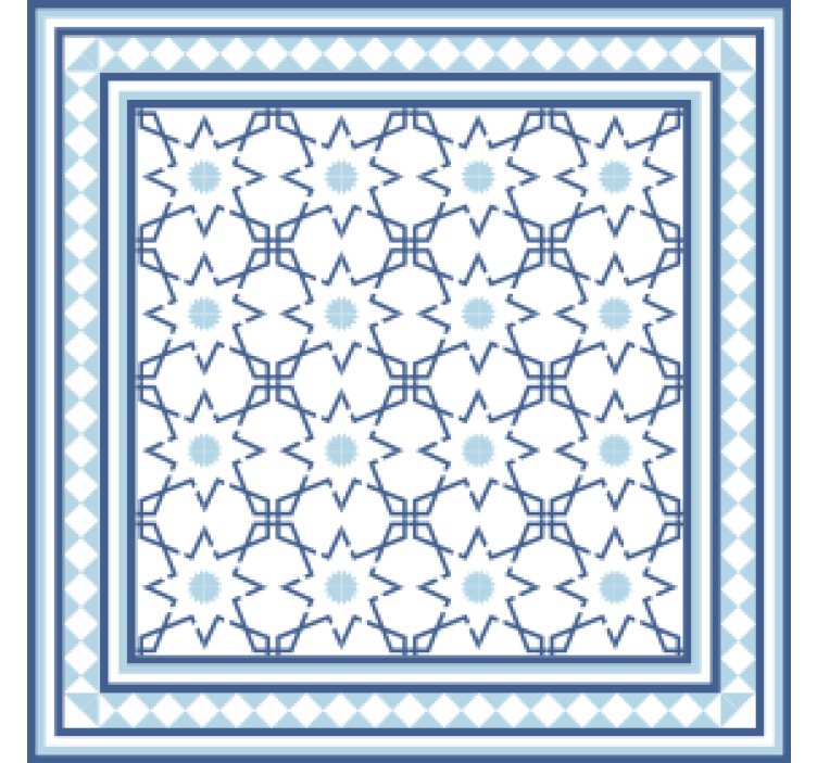 Posavasos motivo de formas geométricas - TenVinilo