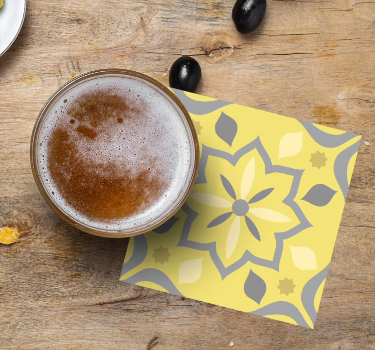 Posavasos azulejo Azulejos pantone - TenVinilo