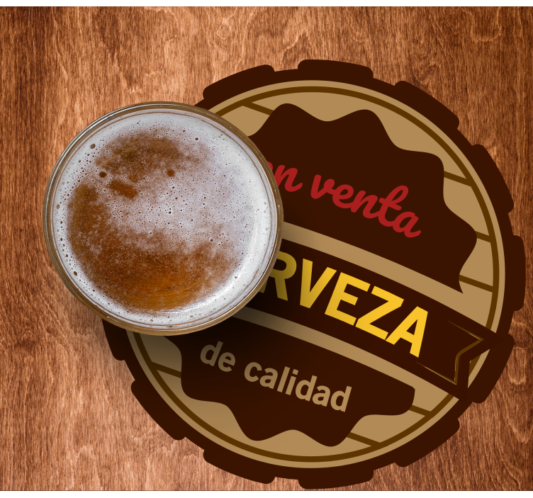 Posavasos cerveza Calidad de la cerveza - TenVinilo