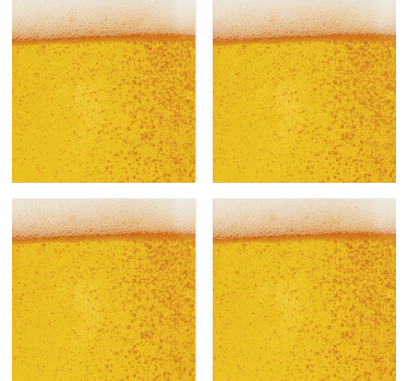 Posavasos de textura de cerveza - TenVinilo
