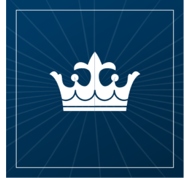 Posavasos cerveza diseño de emblema de corona - TenVinilo