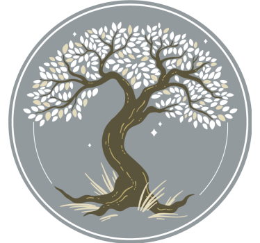 Posavasos silueta de Árbol elegante - TenVinilo