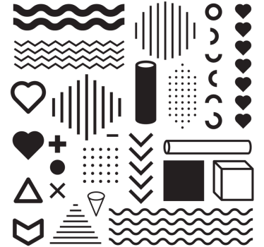 Posavasos exploración de formas geométricas - TenVinilo