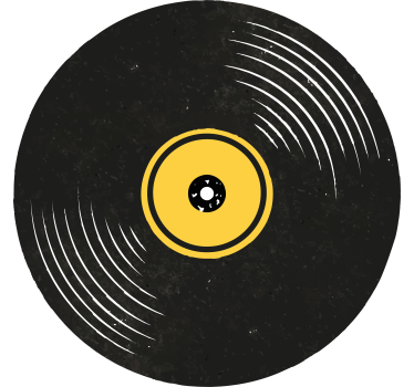 Posavasos retro Discos de vinilo - TenVinilo