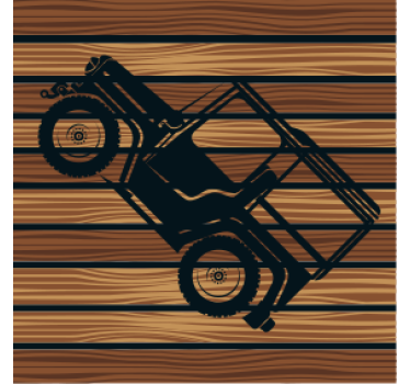 Posavasos vehículo off-road vintage - TenVinilo