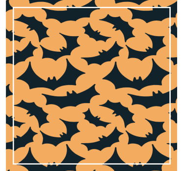 Posavasos halloween motivo de murciélagos - TenVinilo