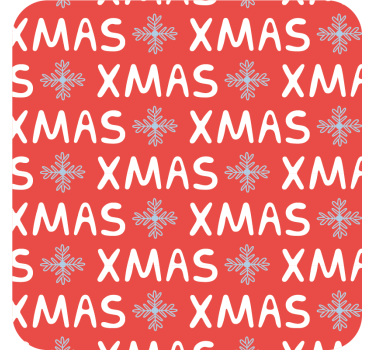 Posavasos navideño con diseño festivo navideño - TenVinilo