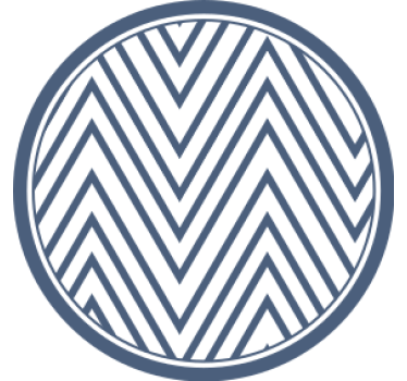 Posavasos patrón chevron superficie - TenVinilo