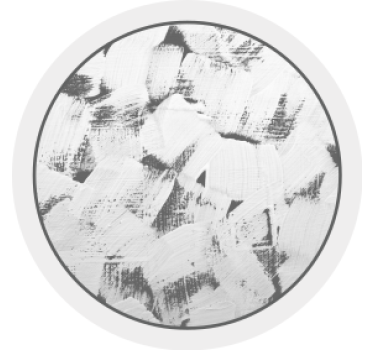 Posavasos trazos monocromáticos abstractos - TenVinilo