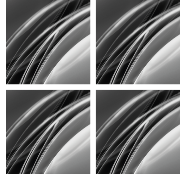 Posavasos patrón de olas abstractas - TenVinilo