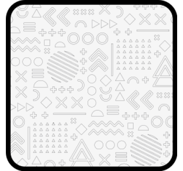 Posavasos patrones geométricos abstractos - TenVinilo