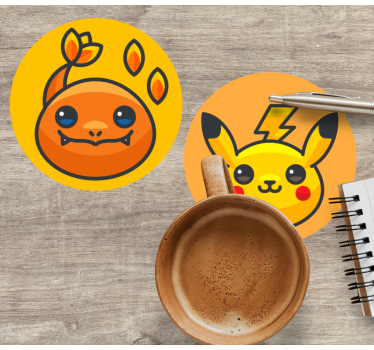 Personajes de pokemon más posavasos - TenVinilo