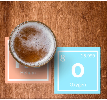 Posavasos cerveza estilo elemental - TenVinilo