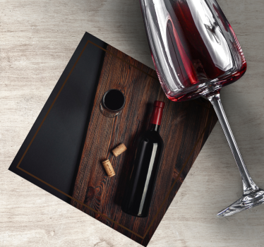 Posavasos cerveza tapones de botellas de vino - TenVinilo