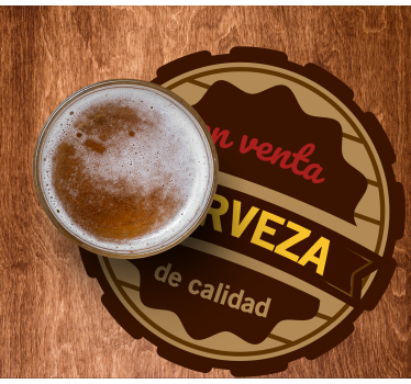 Posavasos de cerveza Calidad de la cerveza - TenVinilo