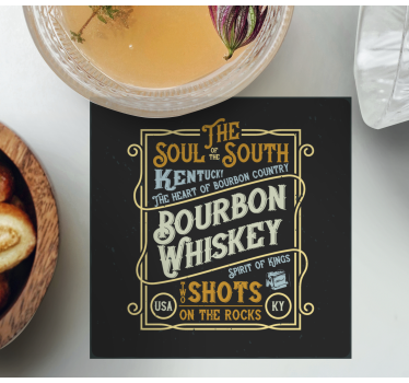 Posavasos de cerveza Whisky añejo - TenVinilo
