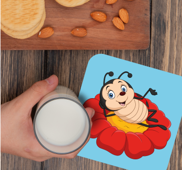 Posavasos frikis bichito alegre - TenVinilo