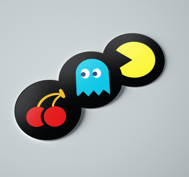 Posavasos frikis Juego de pac man - TenVinilo