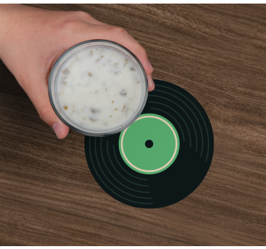 Posavasos retro Disco para cada set - TenVinilo