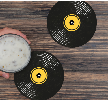 Posavasos retro Discos de vinilo - TenVinilo