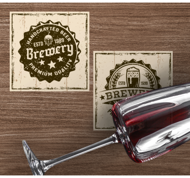 Posavasos retro Tapas de botellas retro - TenVinilo