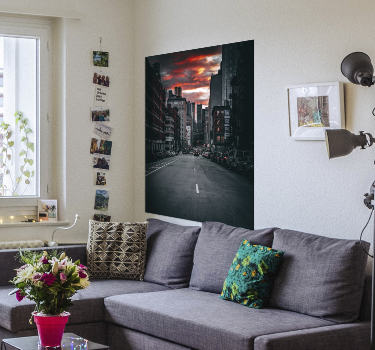 Poster calle de Nueva York - TenVinilo