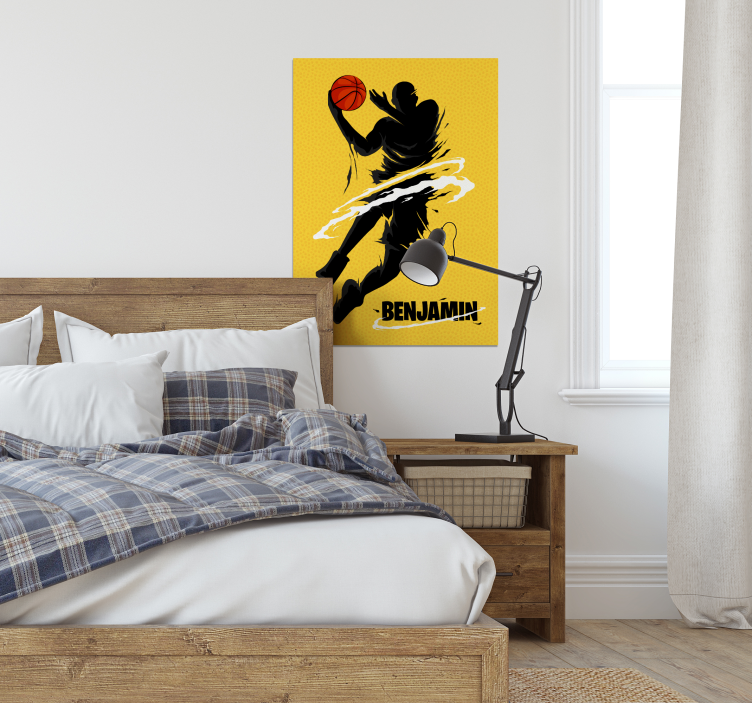 Póster juvenil jugador de baloncesto - TenVinilo