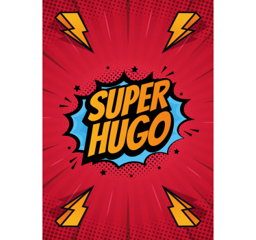 Póster decorativo comic personalizable - TenVinilo