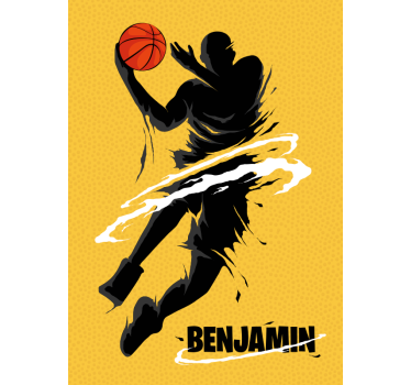 Póster juvenil jugador de baloncesto - TenVinilo
