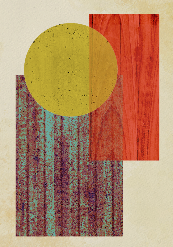 Poster arte geometría bauhaus - TenVinilo