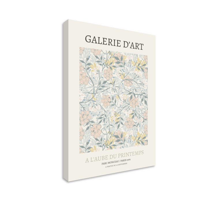 Cuadro vintage Cartel de la galería de arte - TenVinilo