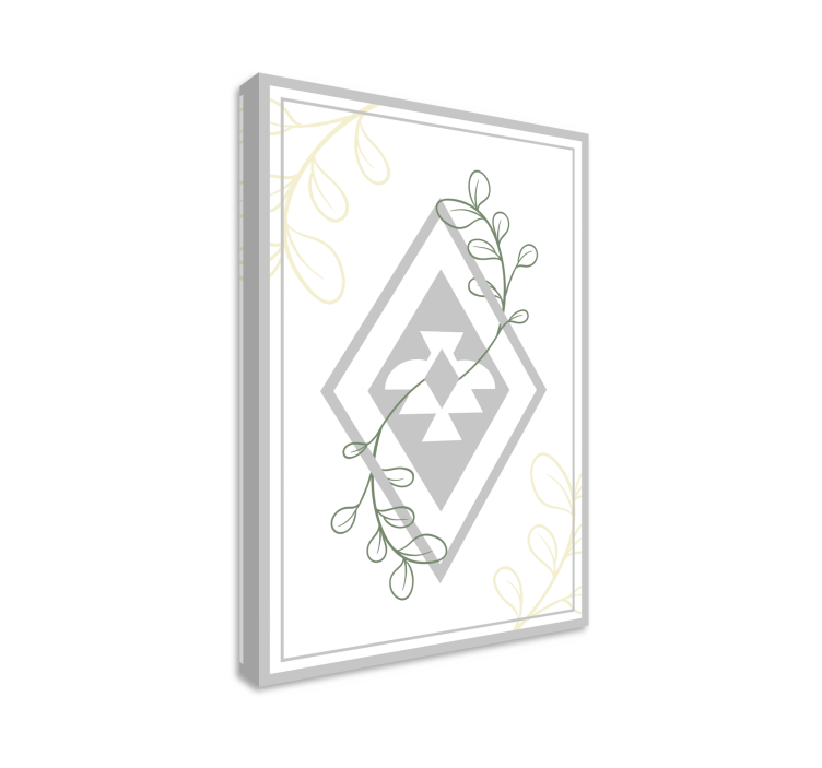 Cuadro decorativo moderno anumka mapuche - TenVinilo