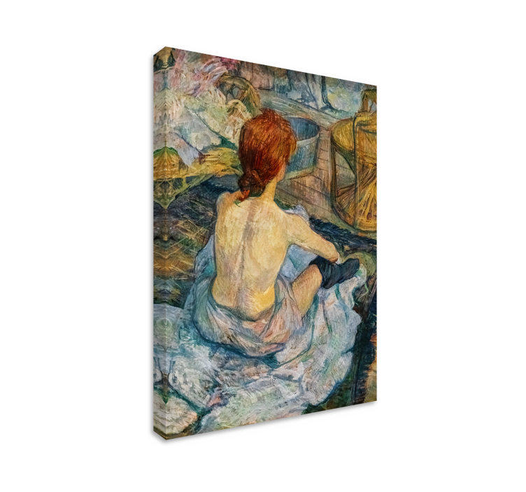 Cuadro La Toilette por Toulouse-Lautrec - TenVinilo
