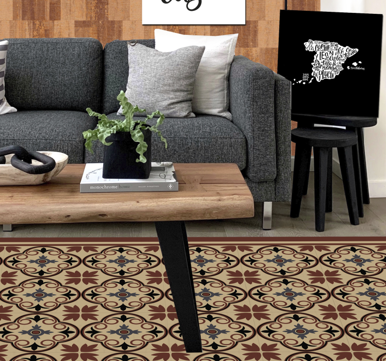 Cuadro mapa tipografía creativa de ciudades - TenVinilo