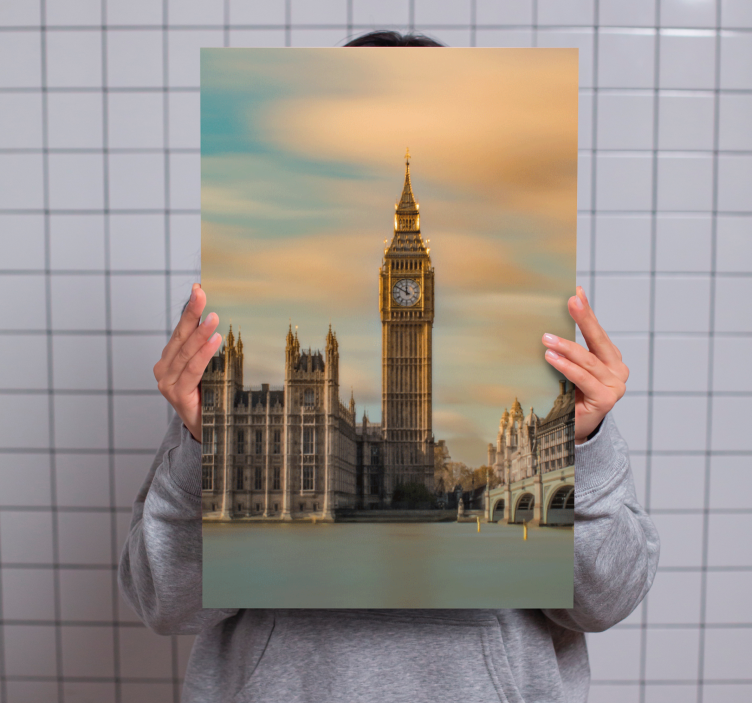 Cuadro ciudades big ben monumento - TenVinilo