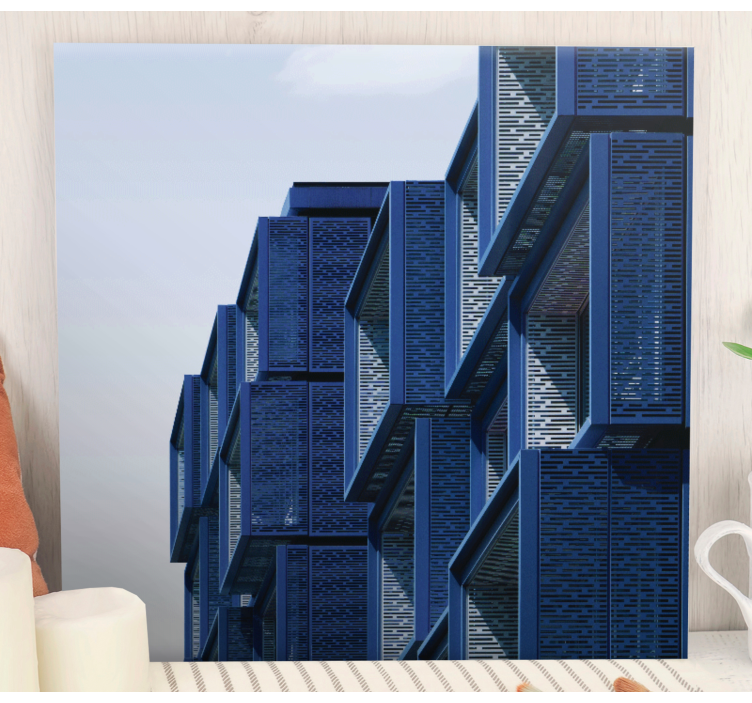 Cuadro ciudades Exterior de edificios modernos - TenVinilo