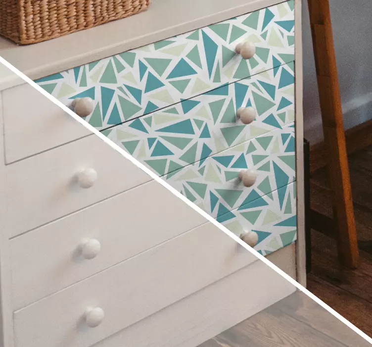 Vinilo decorativo mosaico retro - TenVinilo