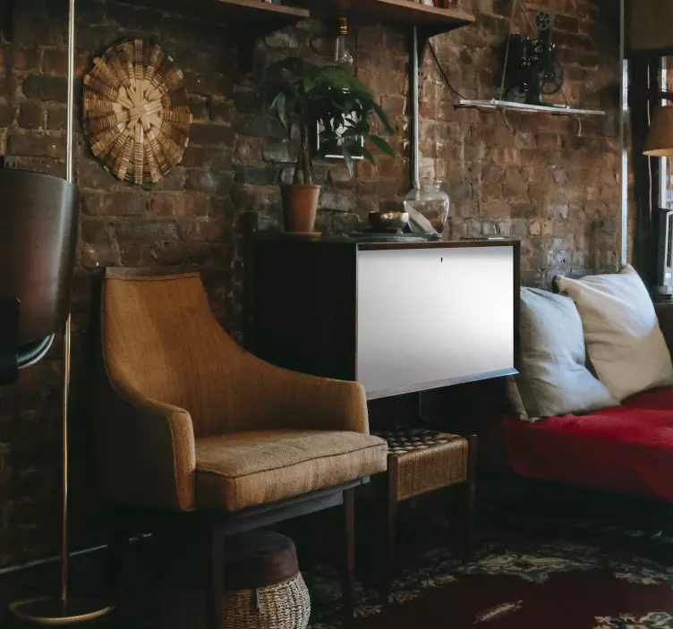 Vinilo para mueble color blanco - TenVinilo