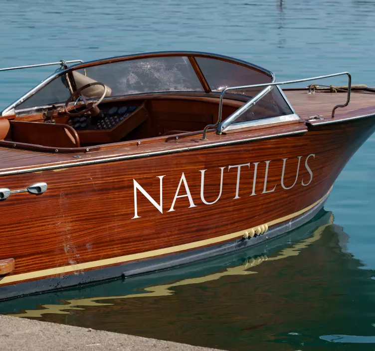 Vinilo decorativo personalizable tipografía latina - TenVinilo