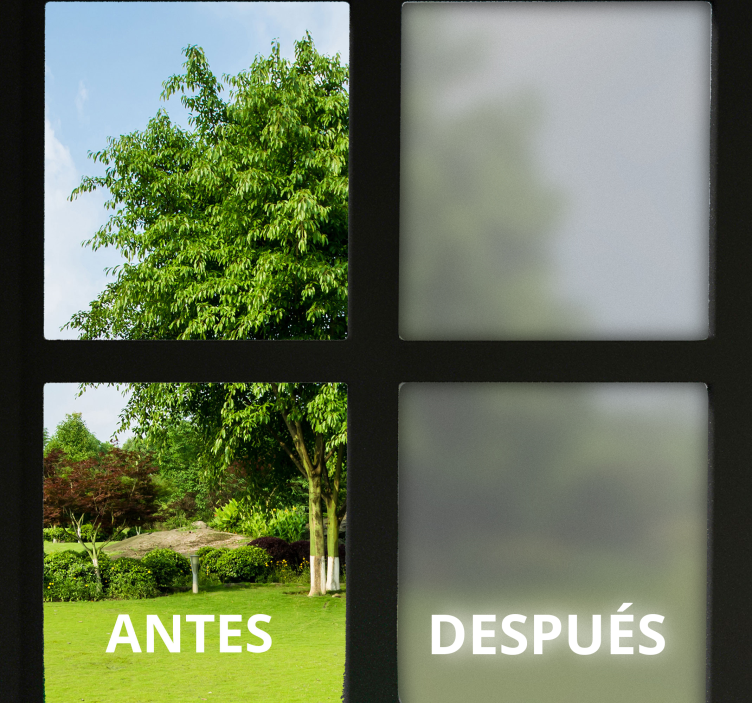 Vinilo para vidrio translúcido básico - TenVinilo