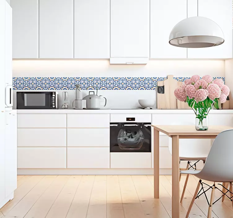 Azulejos adhesivos filigrana portuguesa - TenVinilo