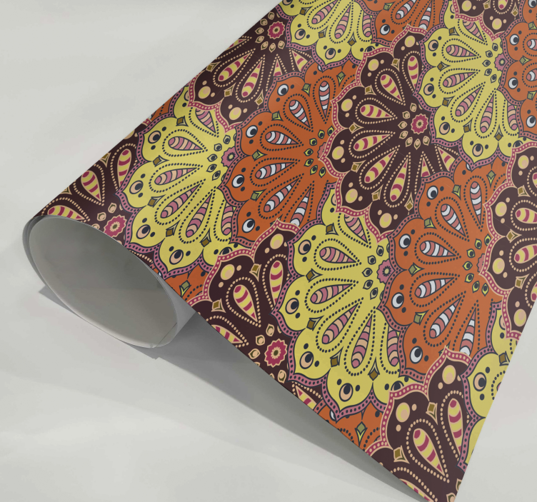 Vinilo cocina mandala abstracto - TenVinilo