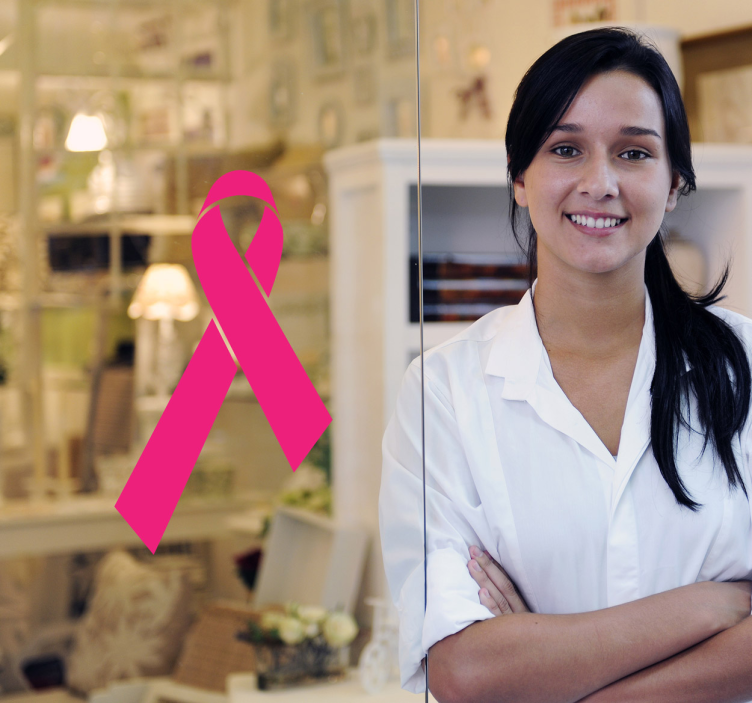 Adhesivo lazo solidaridad - TenVinilo