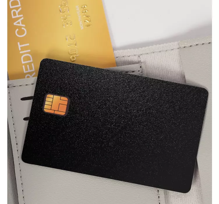 Sticker para tarjeta de crédito textura moderna - TenVinilo