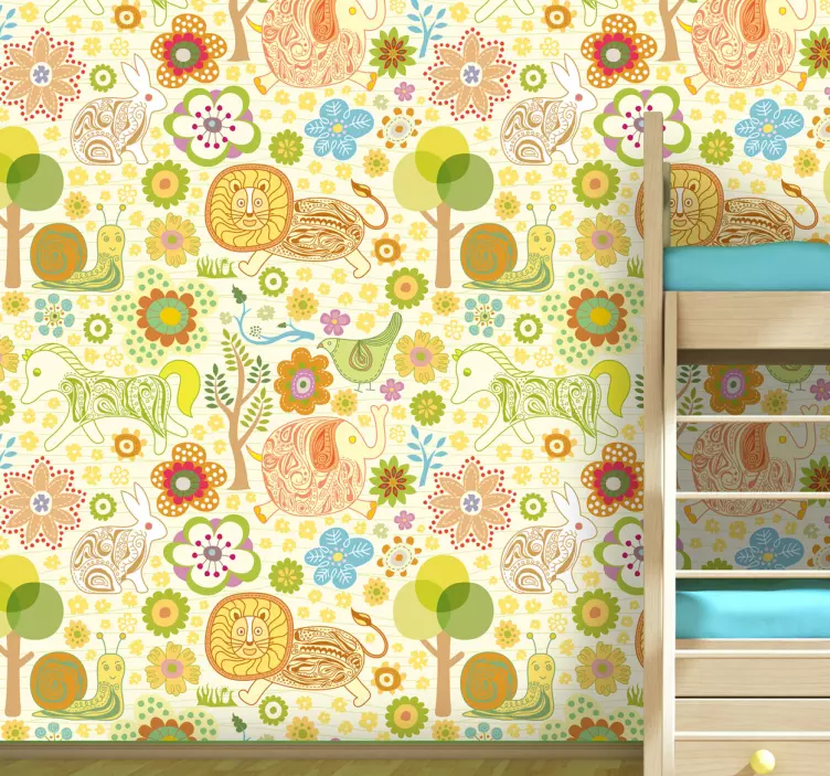 Pieza vinilo infantil naturaleza - TenVinilo