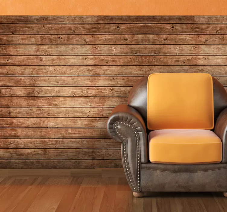 Pieza vinilo listones madera - TenVinilo