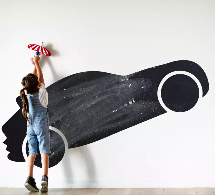 Vinilo pizarra Increíble diseño de coche deportivo - TenVinilo